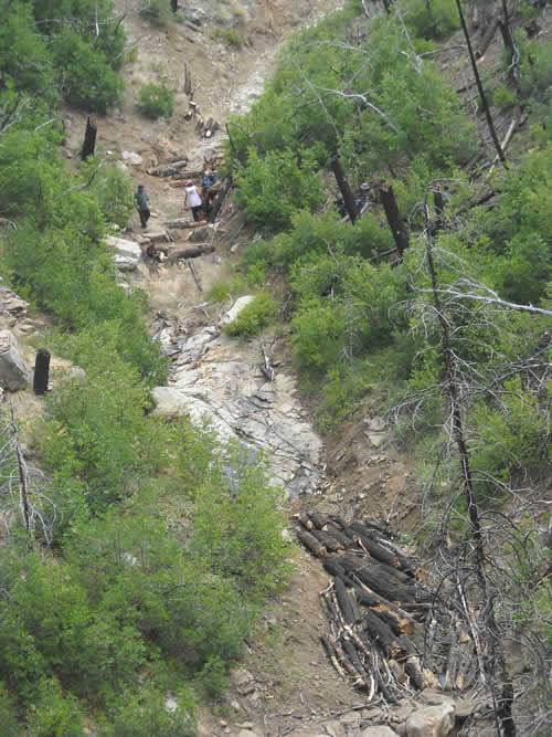 Taos Fire Structure by Keystone Restoration Ecology